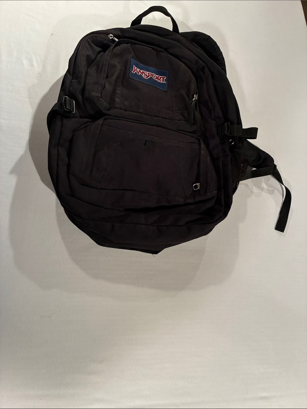 Jansport Black Everyday Backpack with Front Utility Pocket